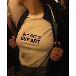 Sell Drugs Buy Art Tee