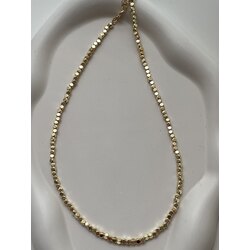 Gold topçuk kolye