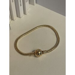 Orj pandora yazılı gold bileklik 