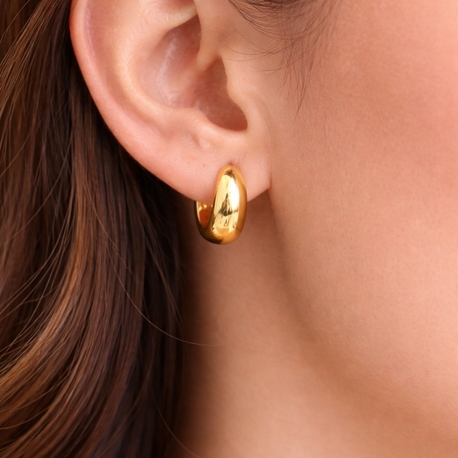 VIP 14K Küpe Gold