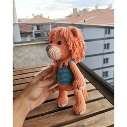 Alân Aslan Amigurumi Oyuncak