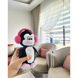 Penguen Windy Amigurumi Oyuncak 