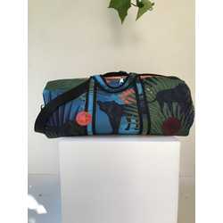 black panter desen large spor çantası