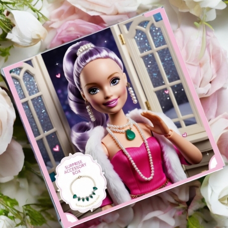 MİNİ-SURPRISE ACCESSORY BOX (TEKLİ AKSESUAR KUTUSU)BARBİE HEDİYELİK