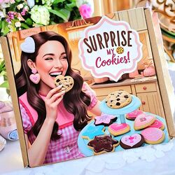 SURPRISE MY COOKIES (SÜRPRİZ HEDİYELİK KURABİYE KUTUSU)