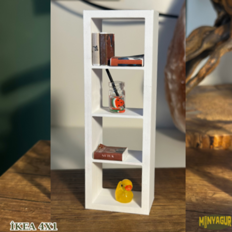 IKEA 4x1 Kallax