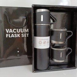 3 bardaklı vacuum termos set