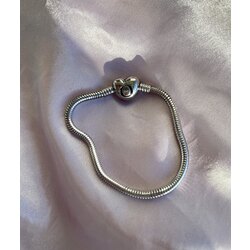 Amblem baskılı çift taraflı Pandora Model bileklik 18cm  