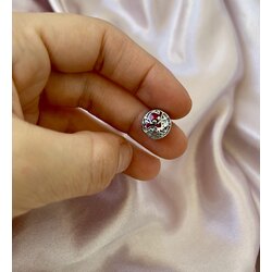 Yuvarlak 3d Spiderman charm 