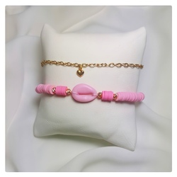 2li Pembe Bileklik Seti