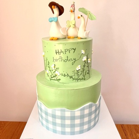 Goose cake