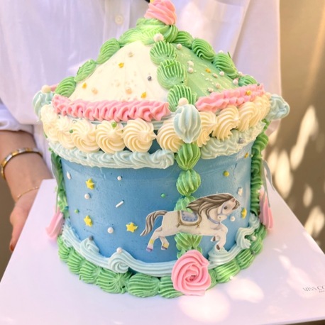 Carousel Cake