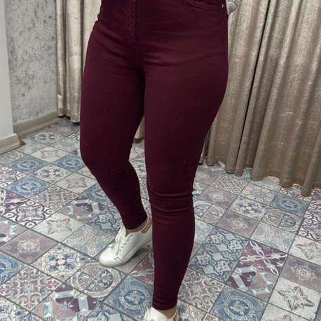Yüksek bel skinny pantolon