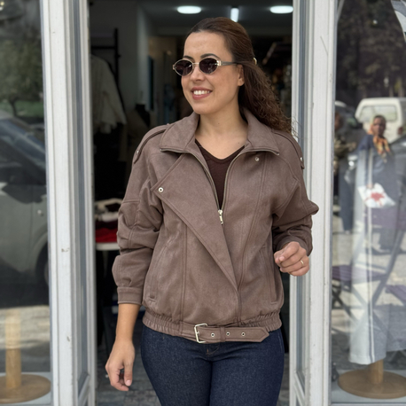 Nubuk Astarlı Ceket 