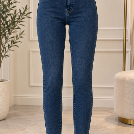 Yüksek bel skinny jean