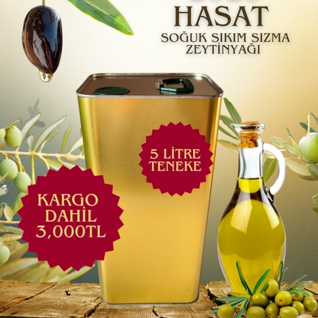 2025 hasat 5 litre soğuk sıkım sızma zeytinyağı 