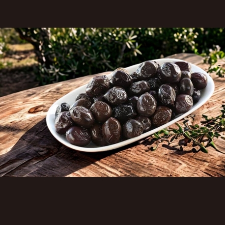 İri boy Edremit sele siyah zeytin (1 kg) 