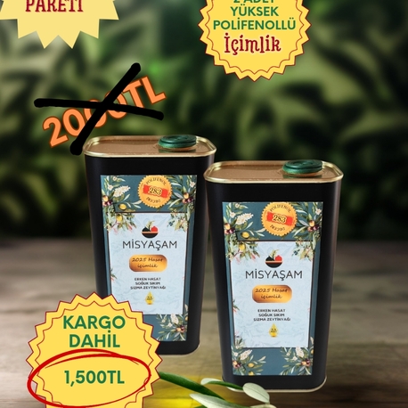 ikili içimlik zeytinyağı 