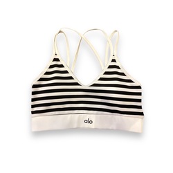 ALO Striped Bra