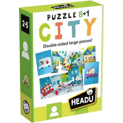 Headu Puzzle 8+1 The City
