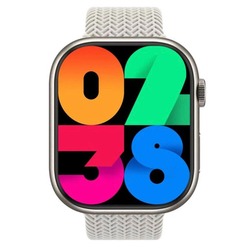 Watch 8 HK9 Pro 45 mm - Yıldız Işığı Kasa 3 ADET KORDON