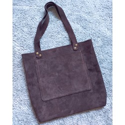 Totebag Koyu Kahve Çanta