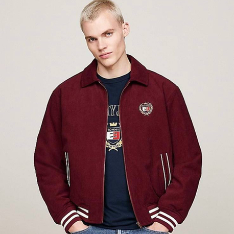 OUTLET ÜRÜNÜ Tommy Kolej Mont (4922-Bordo)