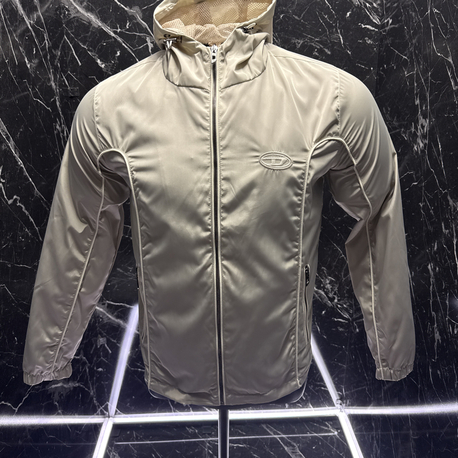 OUTLET ÜRÜNÜ Dıesel Kapüşonlu Yağmurluk (0808-Gri)