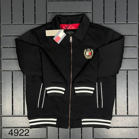 OUTLET ÜRÜNÜ Tommy Kolej Mont (4922-Siyah)