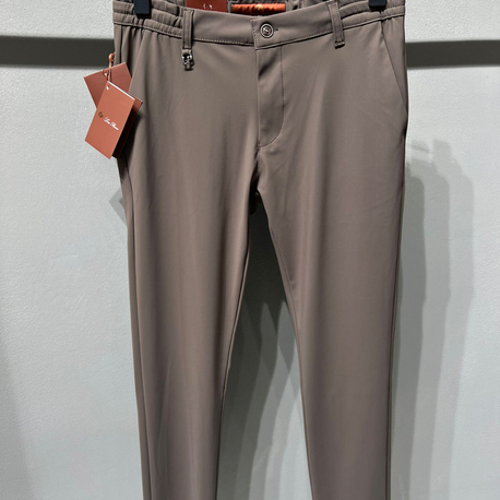 Lora Pıana Kışlık Kırışmayan Kumaş Jogger Pantolon (1248-KahveRengi)