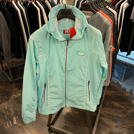 OUTLET ÜRÜNÜ Dıesel Kapüşonlu Yağmurluk (0808-Nil Yeşili)