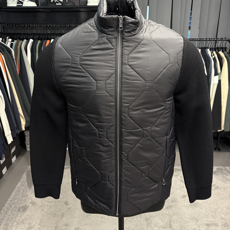 OUTLET ÜRÜNÜ İthal Moncler Çelik Örme Mont 4626 (Siyah)