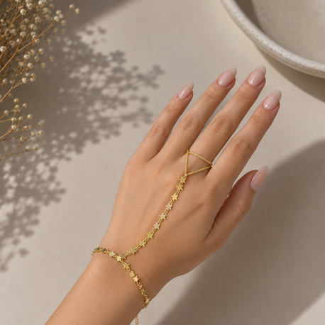 Çelik gold yıldız detaylı şahmeran 