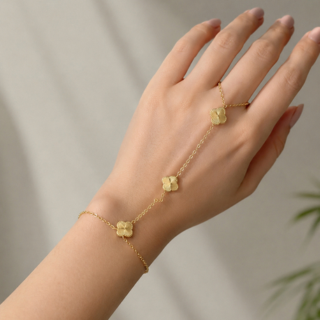 Çelik gold yonca detaylı şahmeran 