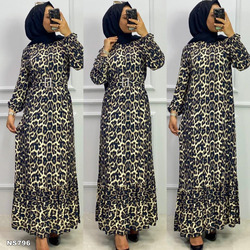 LEOPARD ELBİSE