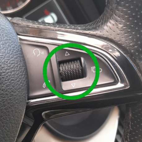 Skoda direksiyon tuşu