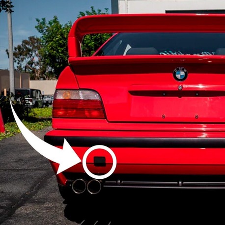 E36 arka çeki demir kapağı