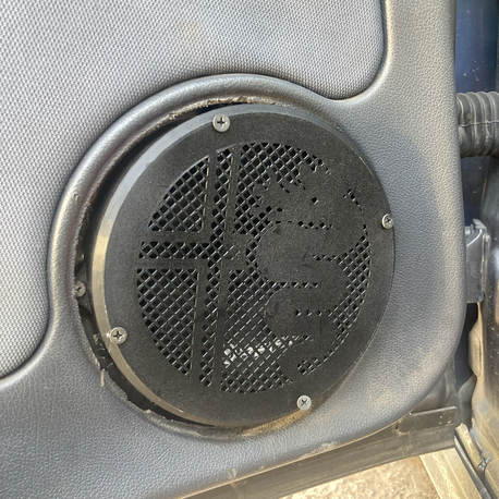 Alfa romeo hoparlör kapağı çerçevesi 17 cm