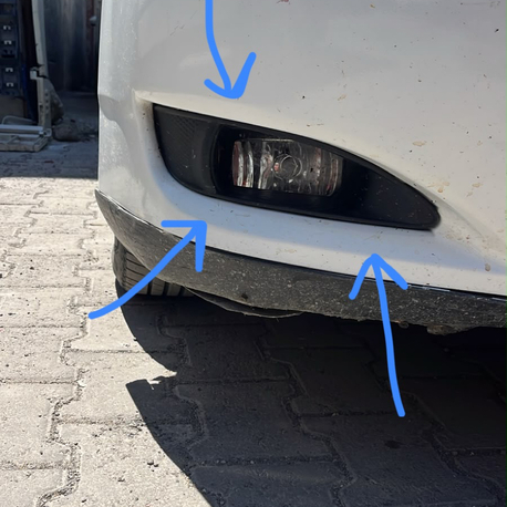 Corolla 2002 hatchback ön sis far çerçevesi 5212-02060 3154P020