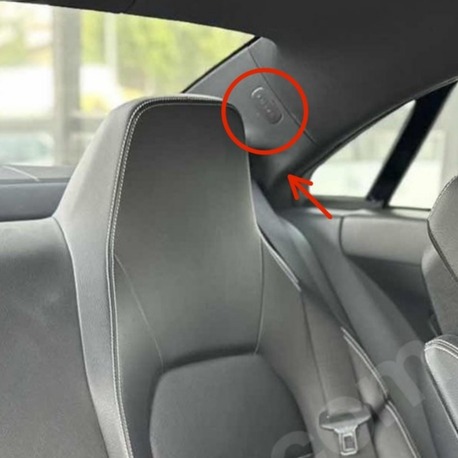 Mercedes E 250 Coupe Arka koltuk airbag kapağı