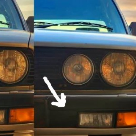 BMW E28 Sis lambası kapağı 51711888653 51711888654