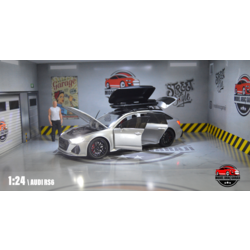 AUDI RS6 - 1:24 - METALİK GRİ