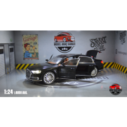 AUDI A8L - 1:24 - SİYAH