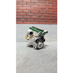 1/24 2JZ GTE Motor X-5 Green