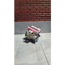 1/24 2JZ GTE Motor H19 Pink