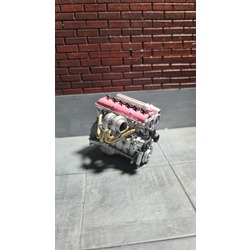 1/18 2JZ GTE Motor H19 Pink