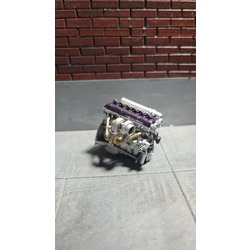 1/24 2JZ GTE Motor 7139 Koyu Orkide