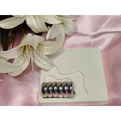 Çelik silver küpe