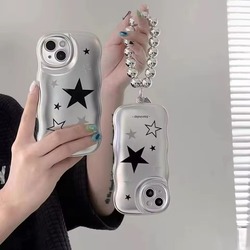 İPhone Yıldızlı Zigzak Puf Case