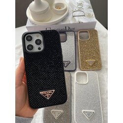 İphone Prada Taşlı Kılıf